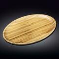 Wilmax WL-771073-A 18 x 13.25 in. Bamboo Oval Platter, 24PK WL-771073/A